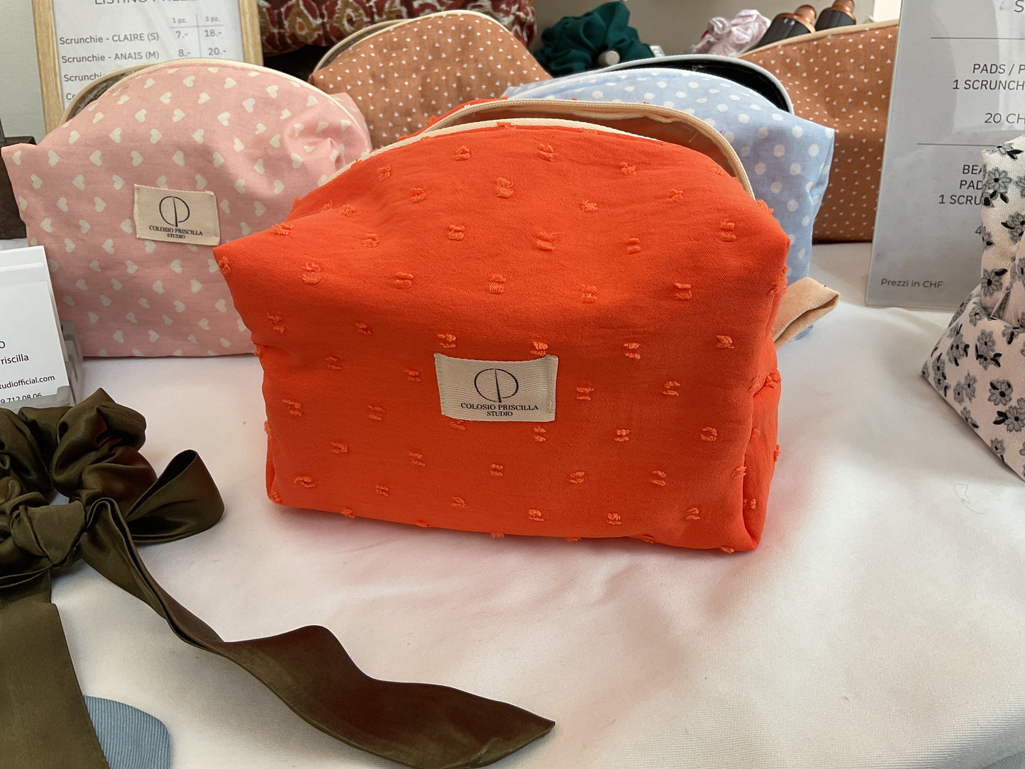 Beauty case arancione
