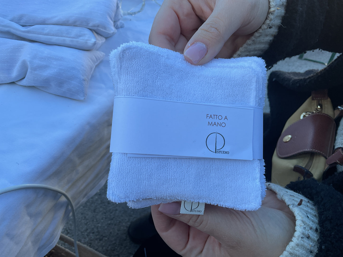 Pads struccanti “fiori verdi"